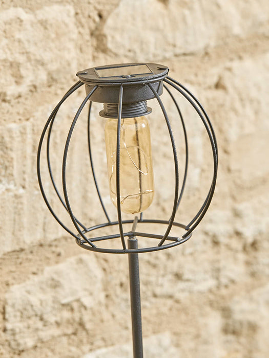 Two Cage Solar Stake Lights