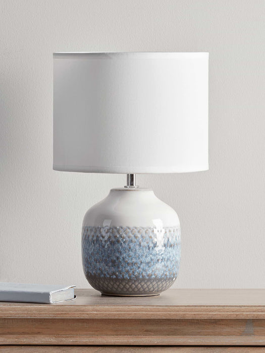 Blue Ombre Bedside Lamp