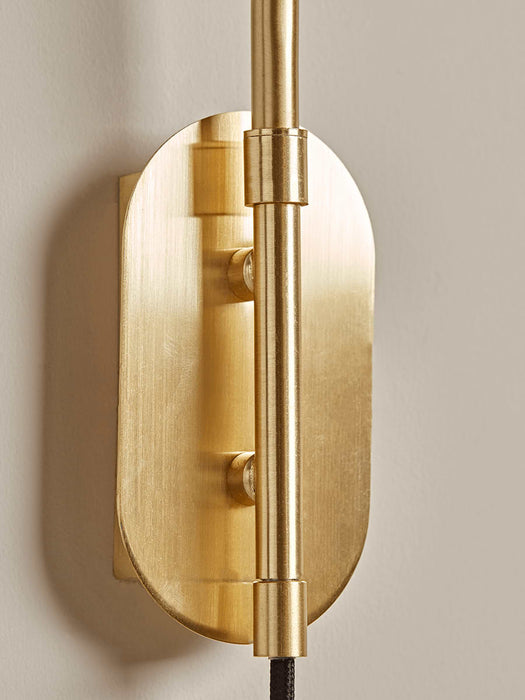 Brass Cone Wall light