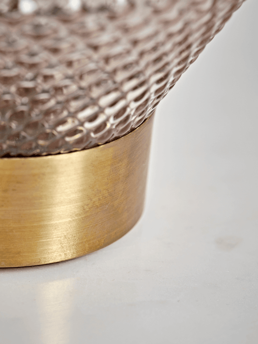 Textured LED Table Lamp - Blush
