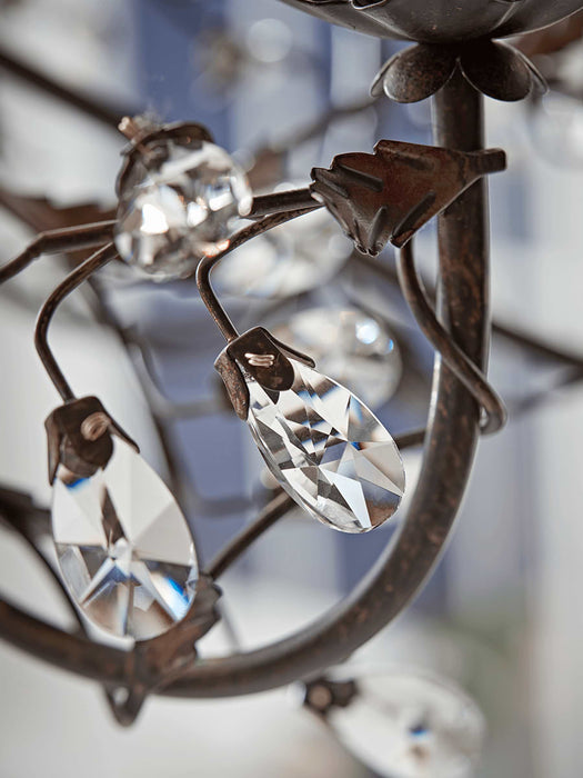 Antique Bronze Distressed Chandelier