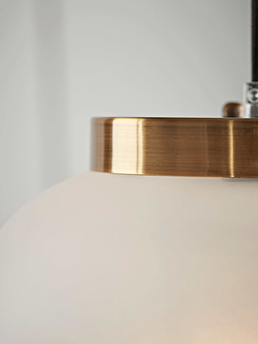 Frosted Ombre Glass Pendant