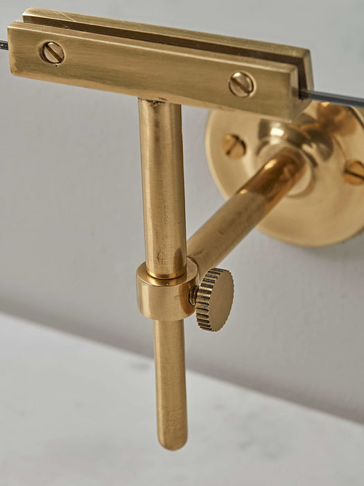 Brass Portrait Mirror