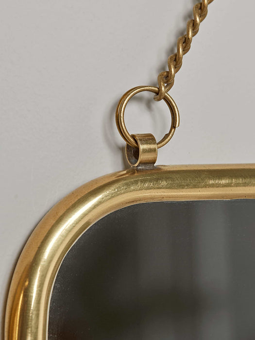 French Triple Mirror - Brass