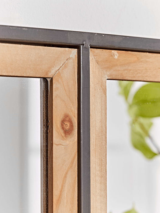 Three Panelled Frame Mirror