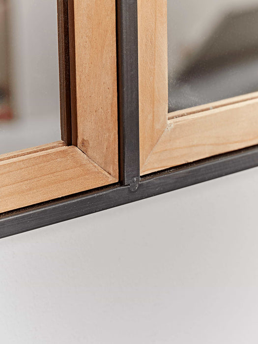 Three Panelled Frame Mirror