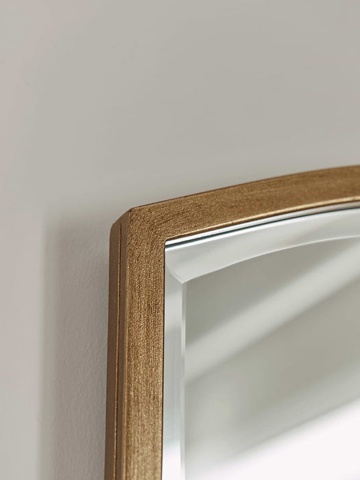 Antique Gold Arch Top - Full Length Mirror