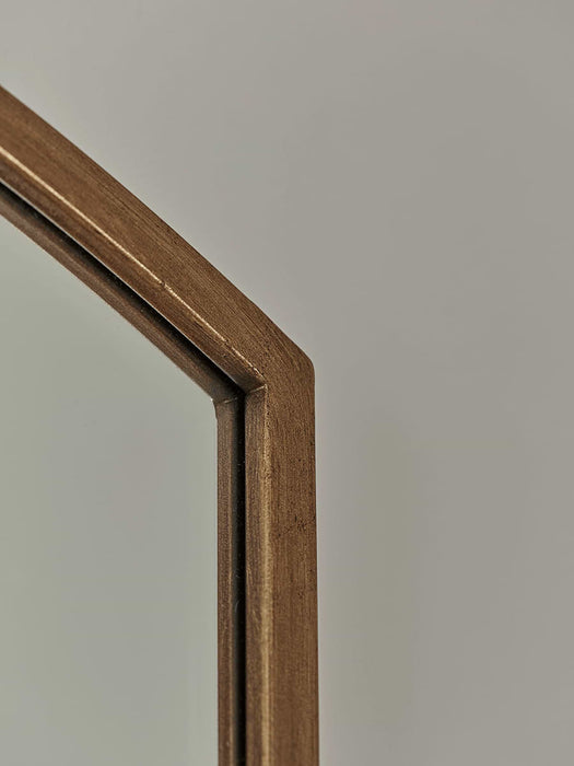 Antique Gold Arch Top - Full Length Mirror
