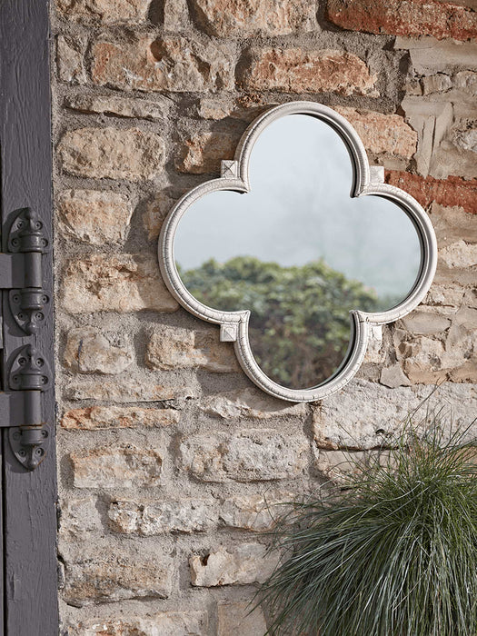 Outdoor Quatrefoil Mirror