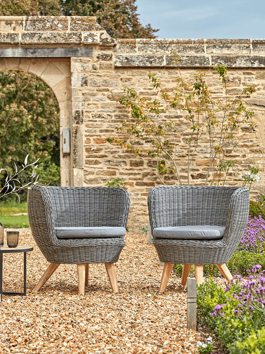 Indoor Outdoor Faux Rattan Tub Chair