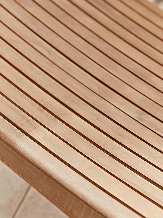 Indoor Outdoor Acacia Lounge Chair