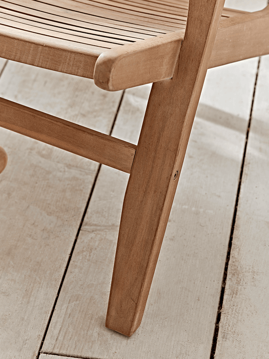Indoor Outdoor Acacia Lounge Chair
