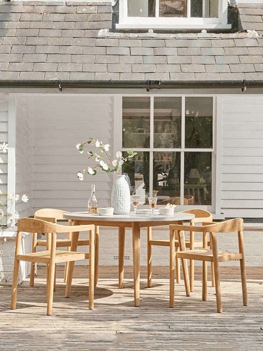 Two Acacia Dining Chairs
