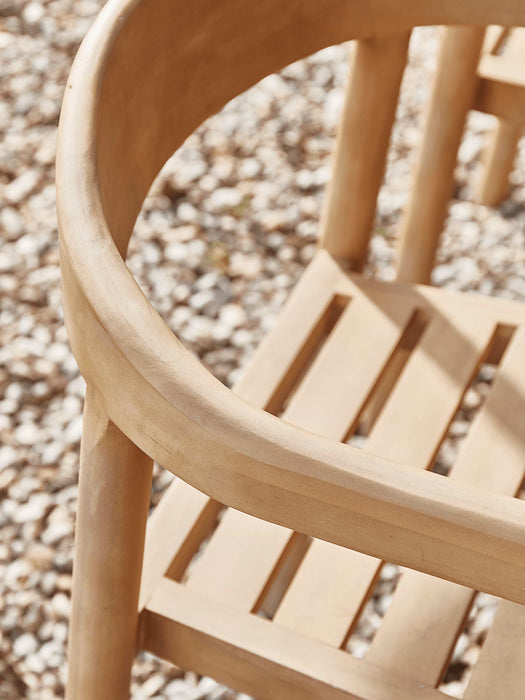 Two Acacia Dining Chairs