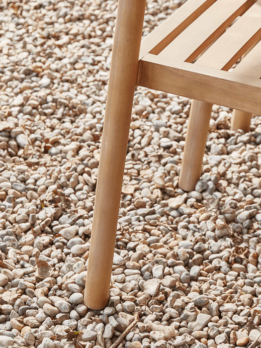 Two Acacia Dining Chairs