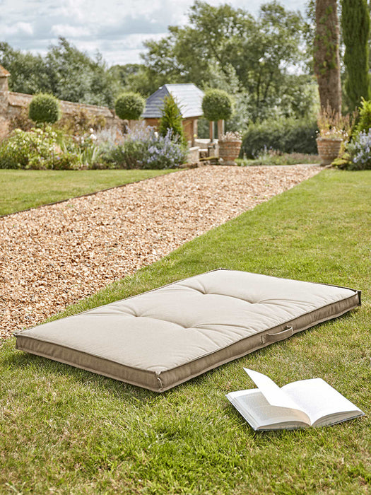 Indoor Outdoor Floor Cushion - Taupe