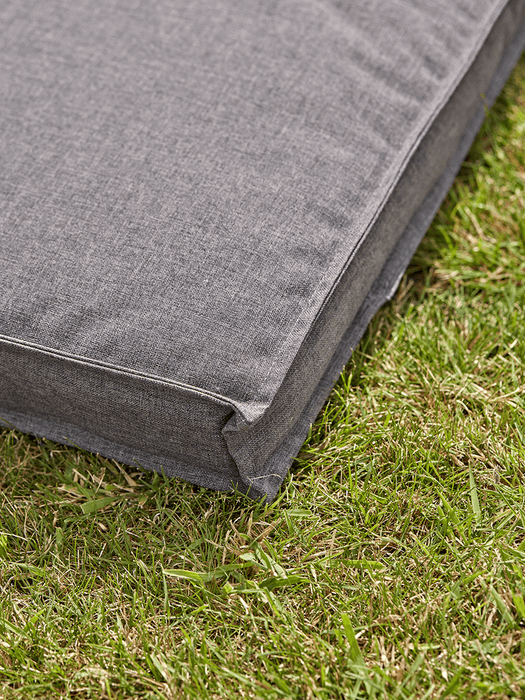 Indoor Outdoor Floor Cushion - Soft Grey