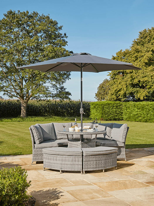 Cannes Curved Modular Dining Set