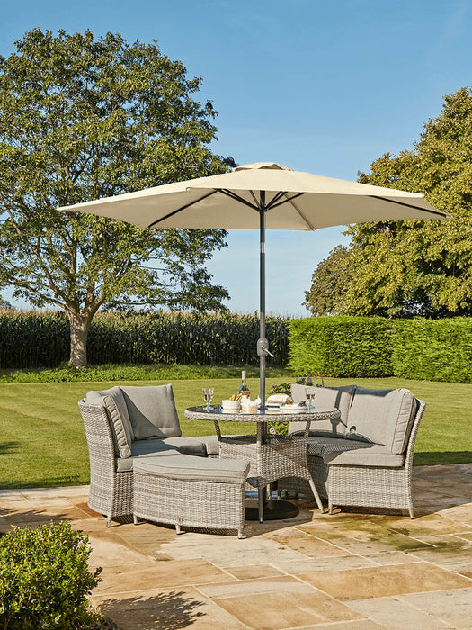 Tilting Parasol - Cream
