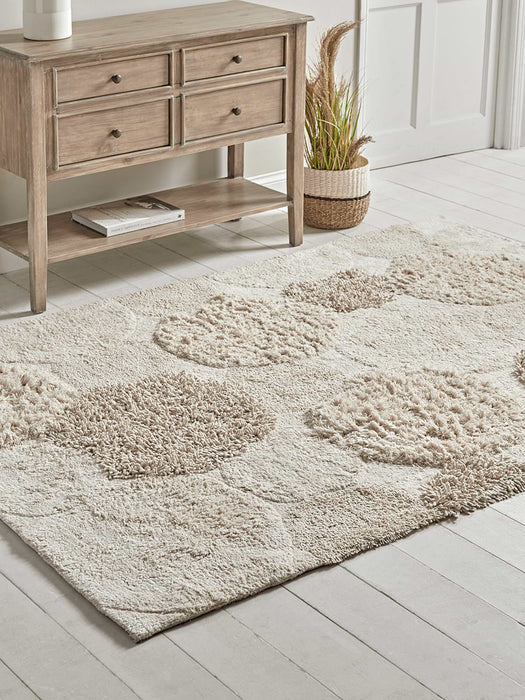 Textured Circles Rug