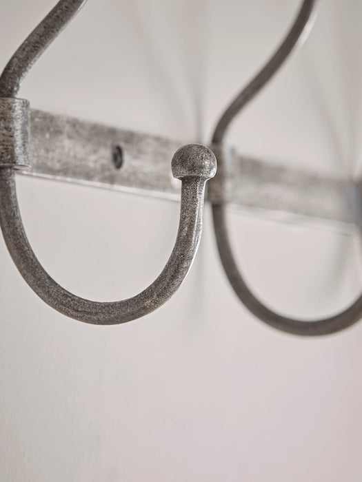 Distressed Industrial Metal Hooks - Small