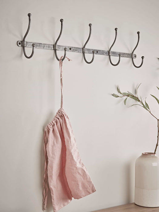 Distressed Industrial Metal Hooks - Small