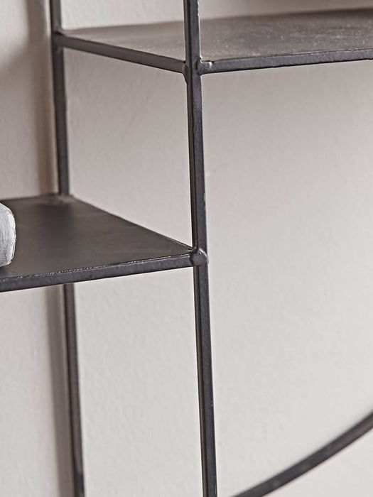Round Metal Wall Shelf
