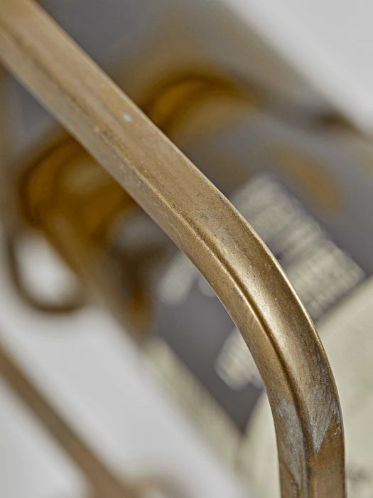 Brass Standing Wine Rack
