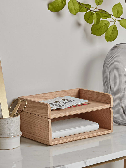 Oak Storage Tray