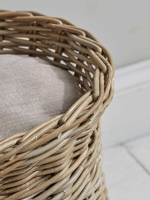 Round Rattan Pet Bunk Bed