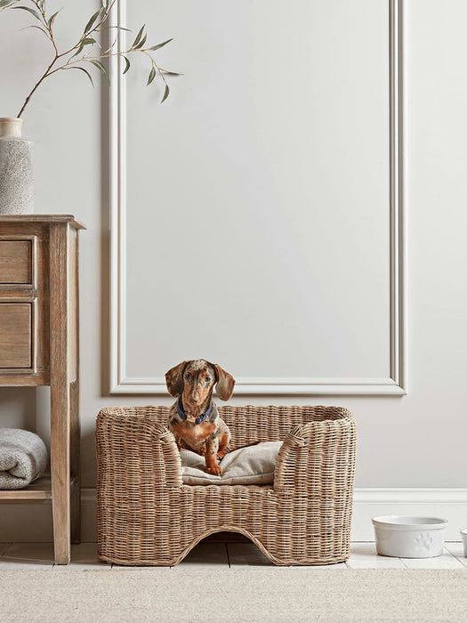 Wicker Pet Bed