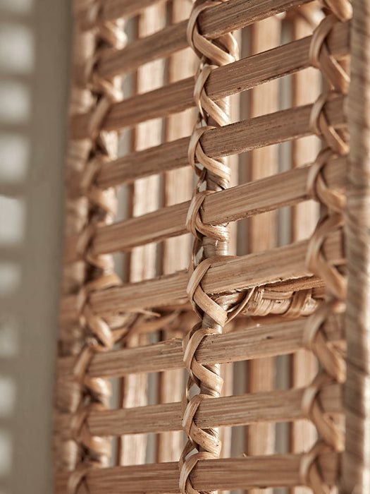 Flat Rattan Shelf Unit - Tall