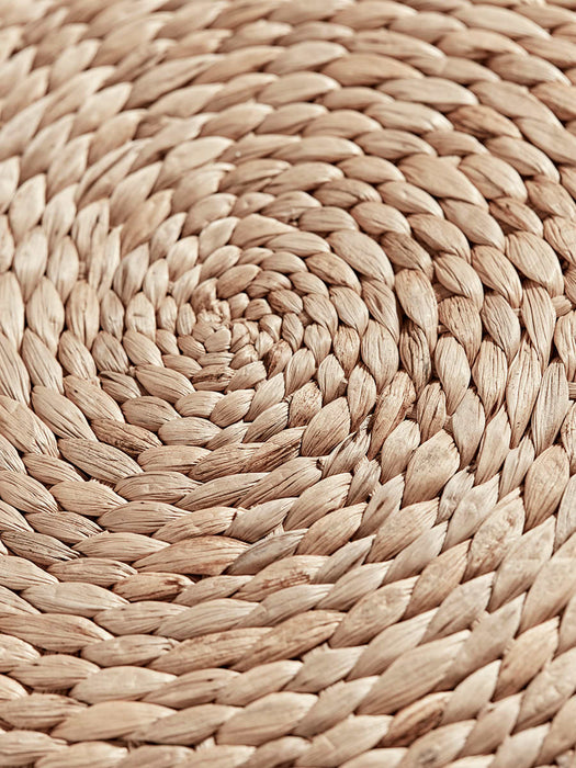 Natural Woven Pouffe