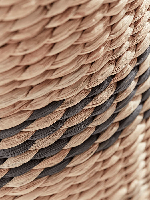 Natural Woven Pouffe
