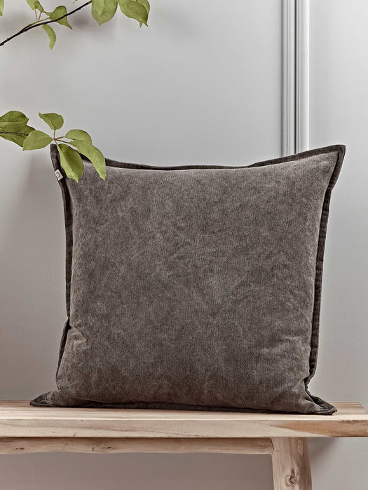 Corduroy Cushion - Grey