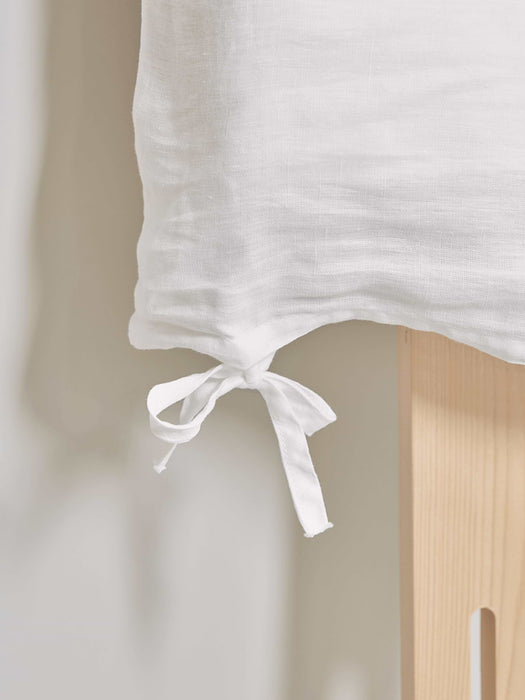 White Washed Linen Replacement Headboard Cover - Kingsize