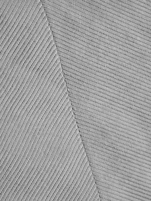 Corduroy Velvet Cushion - Grey