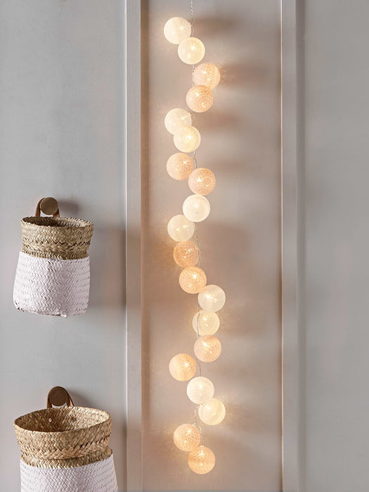 Cloud Pom Pom String Lights
