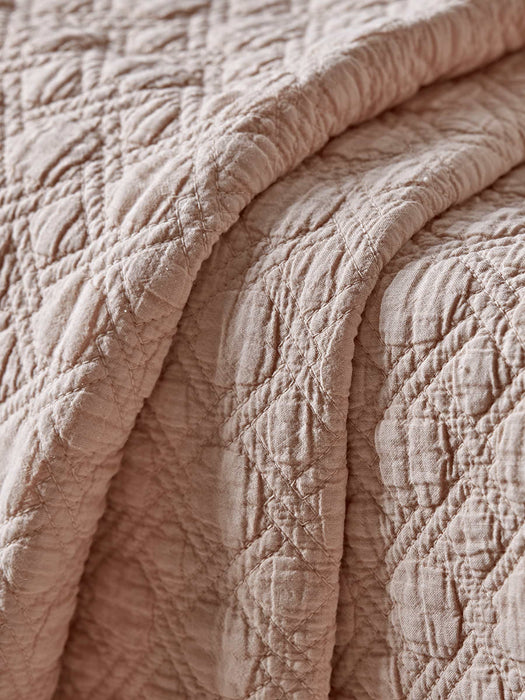 Quilted Cotton Throw