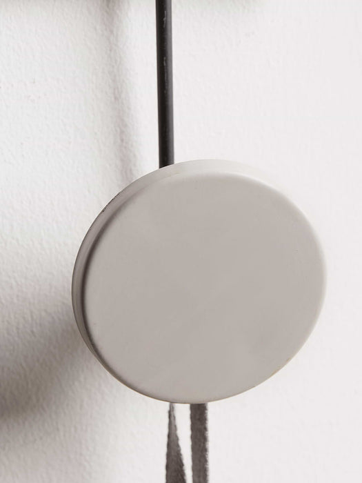 Round Grey Hook Rack