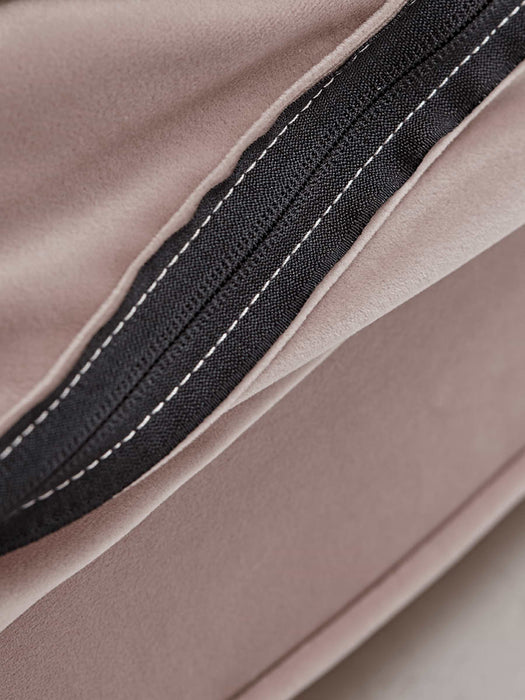Single Hideaway Bed - Blush Velvet