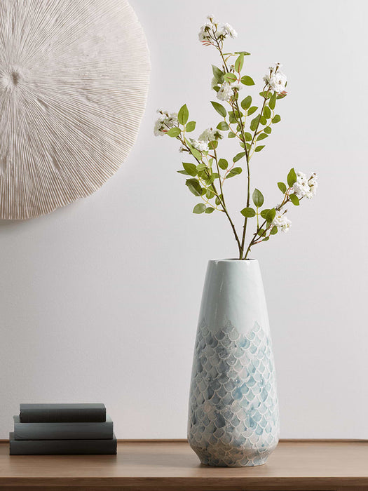Blue Scales Vase