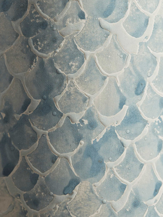 Blue Scales Vase