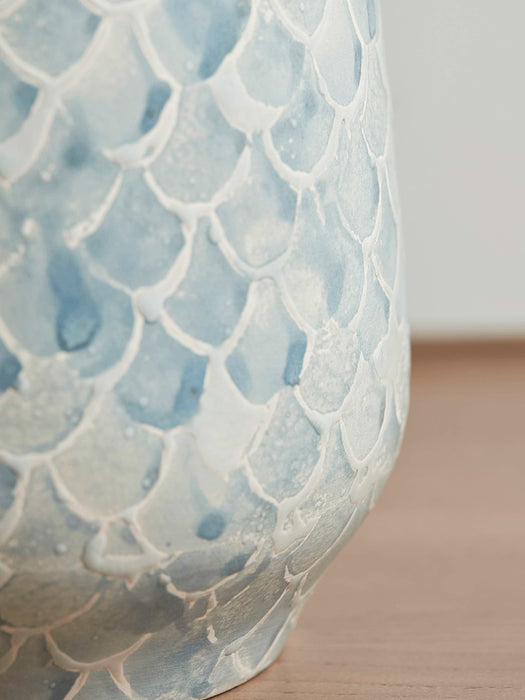 Blue Scales Vase