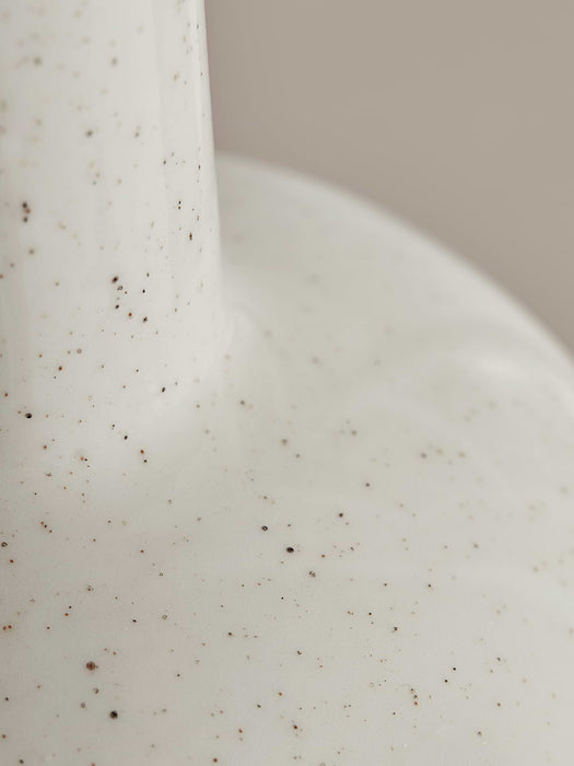 Speckled Bulb Vase