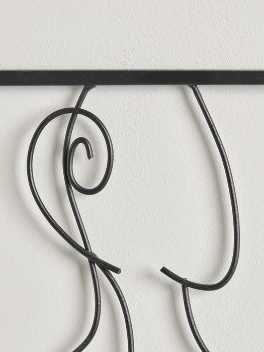Two Abstract Nude Wire Panels