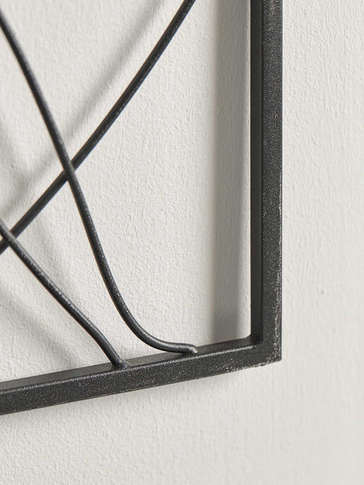 Two Abstract Nude Wire Panels