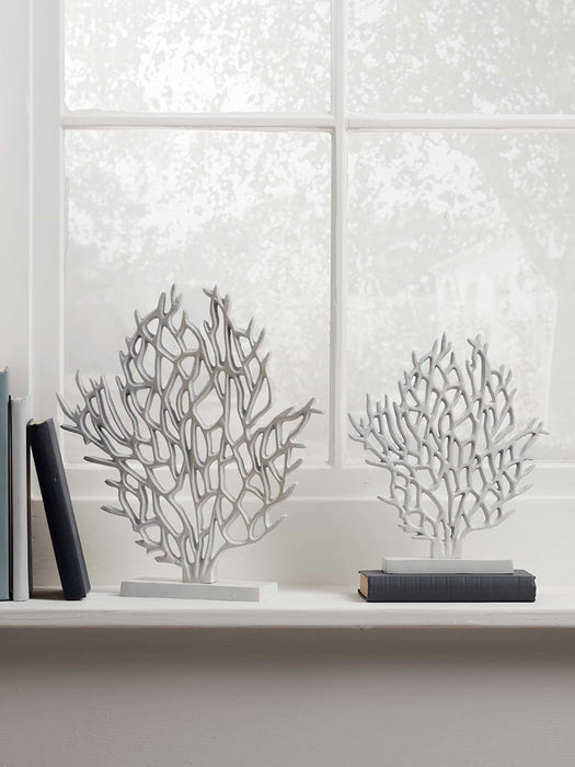Two Standing Metal Corals