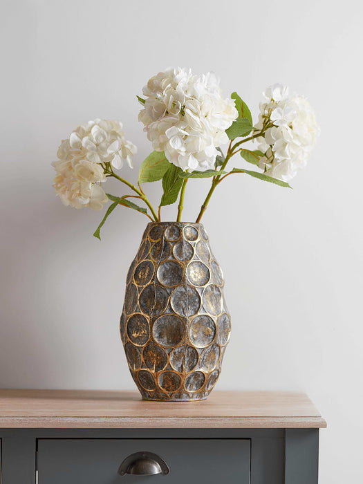 Gilded Circles Vase
