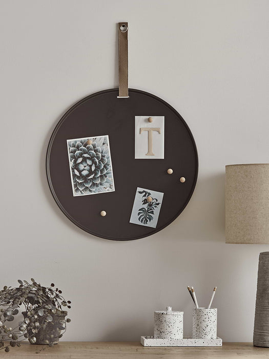 Round Magnetic Memo Board
